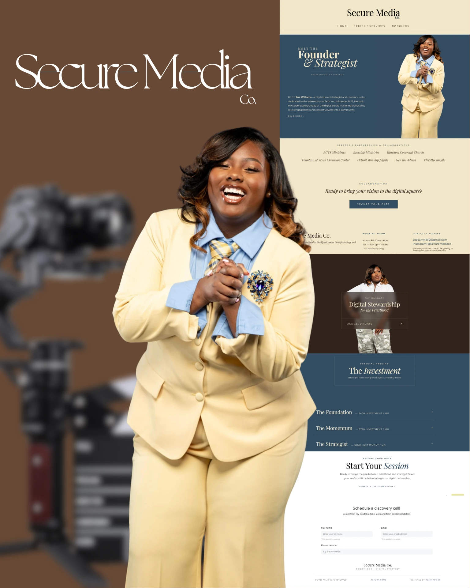 Secure Media Co. — Startup Media Web Platform